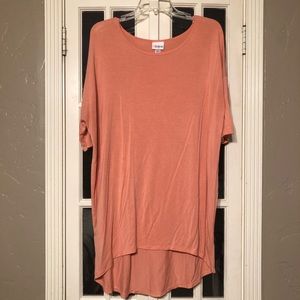 LuLaRoe Irma. Size L. GUC. Solid coral.